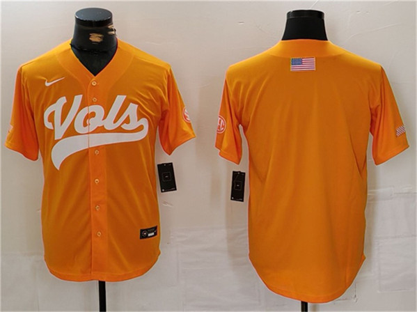 Men's None Orange 2024 authentic None #None breathable Jersey