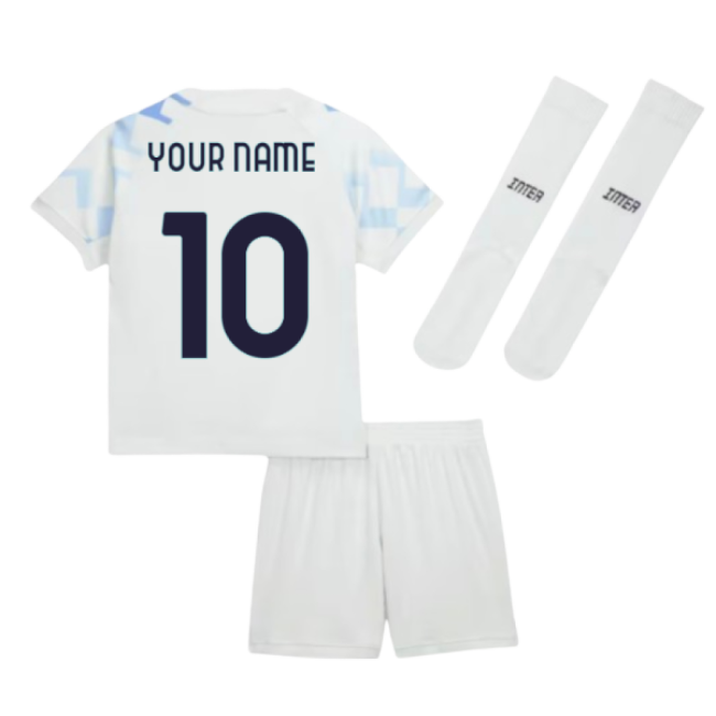 2025-2026 Inter Milan Mini Away Budget Friendly Kit (Your Name)