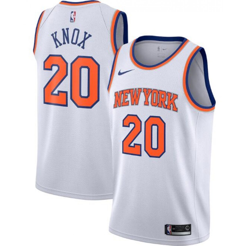 Collector's Item Top-Grade Men's NYK #20 Kevin White Basketball Jersey
