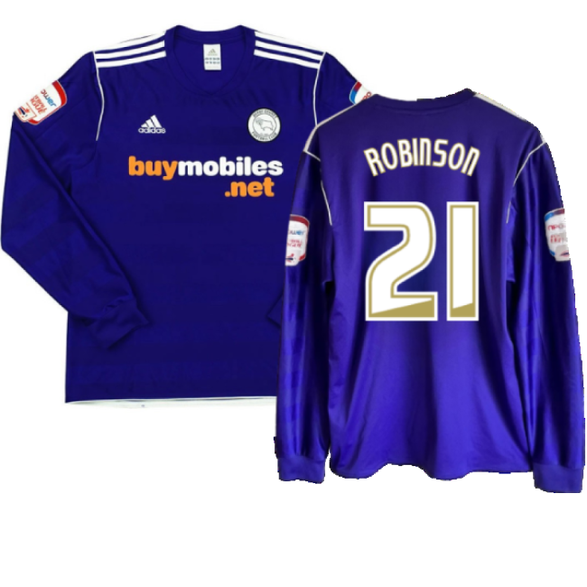 Derby County 2011-12 Away Long Sleeve Shirt (M) (Excellent) (Robin_532