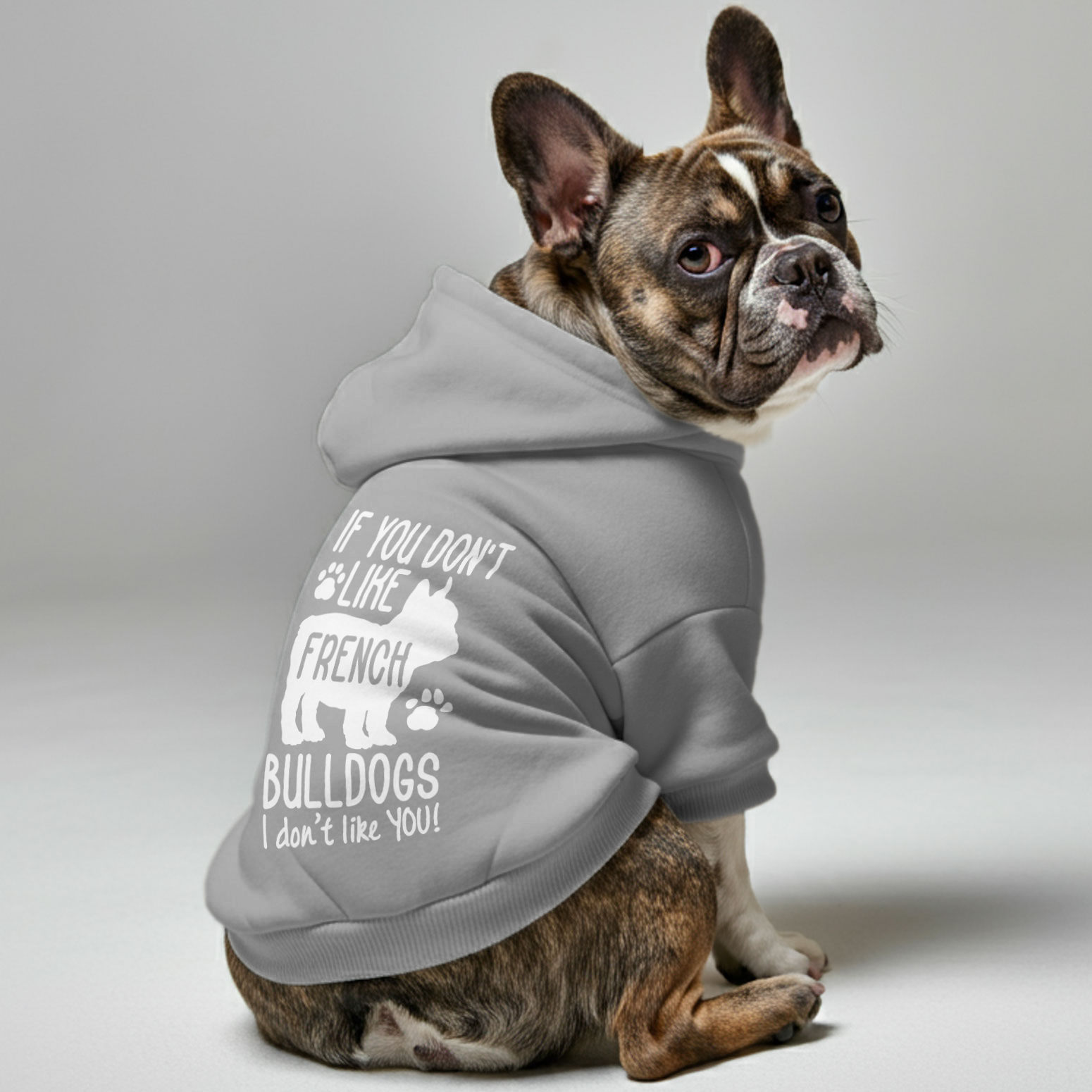 If You Dont Like French Bulldogs, I Dont Like You! - French Bulldog Themed Personalized French Bulldog Hoodies With Funny Quotes – Stylish, Cozy, And Premium 100% Cotton For Dog Lovers