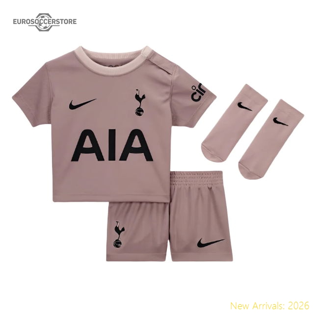 High-quality 2023-2024 Tottenham Hotspur Third Baby Kit (your Name)