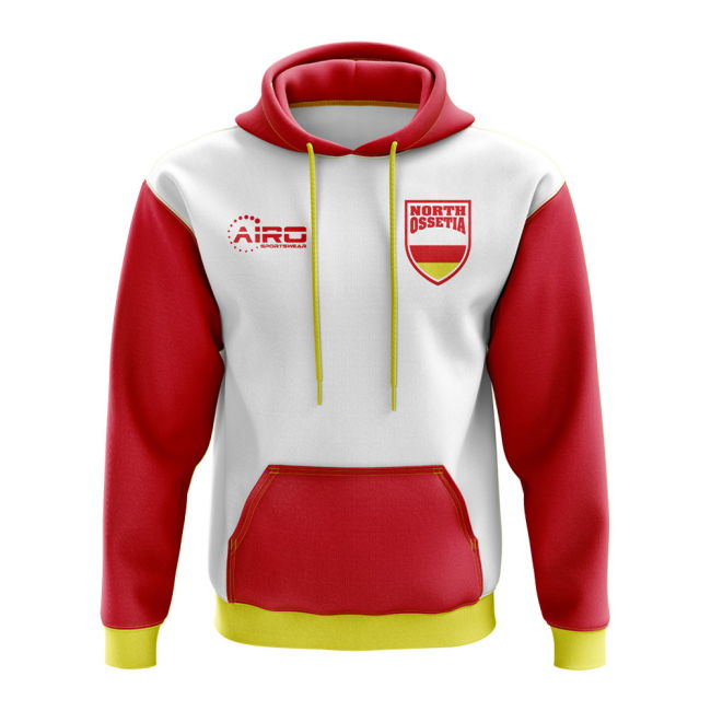 Authentic North Ossetia Concept Country Football Hoody (White)