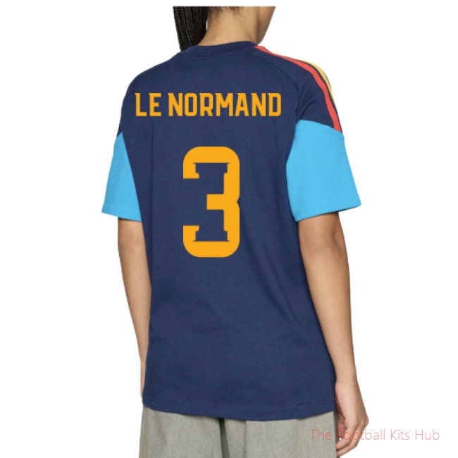[LK] 2026/27 Spain Training Tee (Night Indigo) (Le Normand 3)