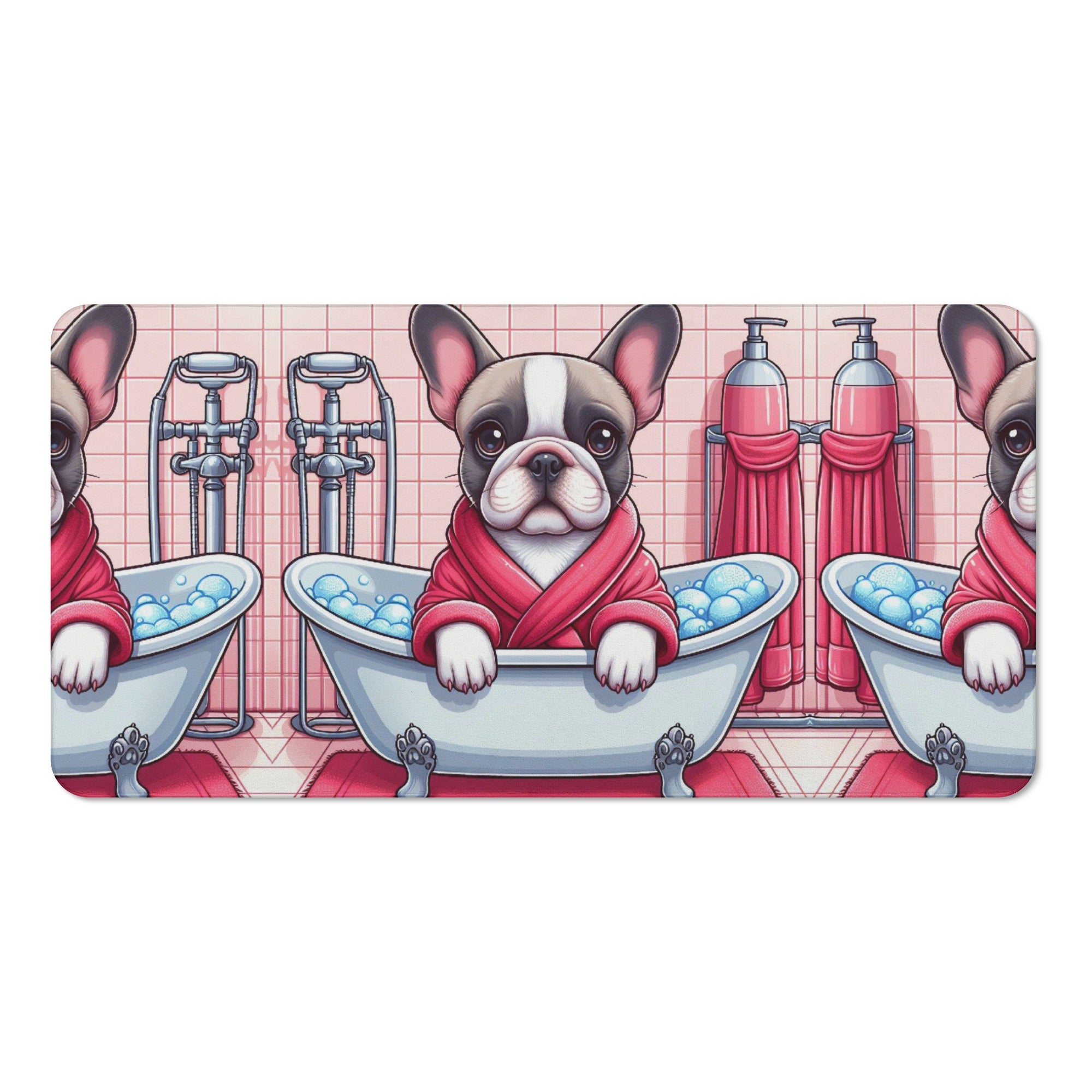 French Bulldog Piper Bath Towel Cute Frenchie Essential