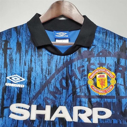 Official Manchester United (man Utd) 1992-1993 Visitante - Football