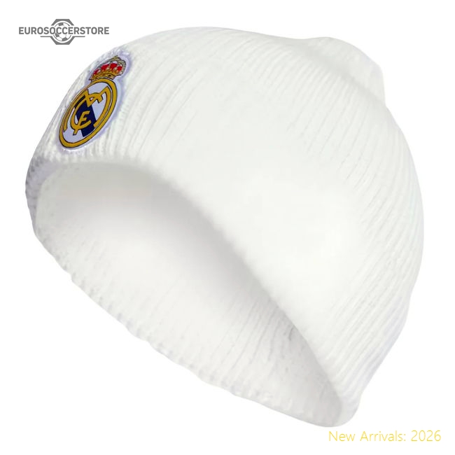 2023-2024 Real Madrid Woolie Hat (White)