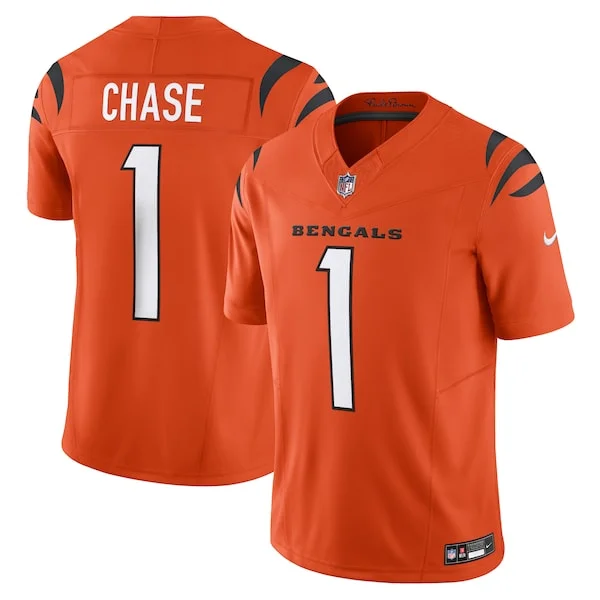 None Limited NFL Jersey - Orange | Durable Football Apparel | NFL Foot