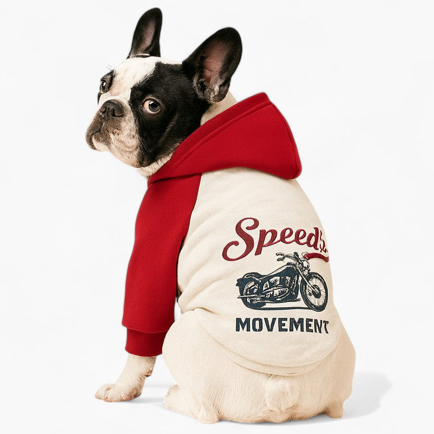 Pawtino Frenchie Human Matching Hoodie – Plus Velvet Sweatshirt for Dog and Owner