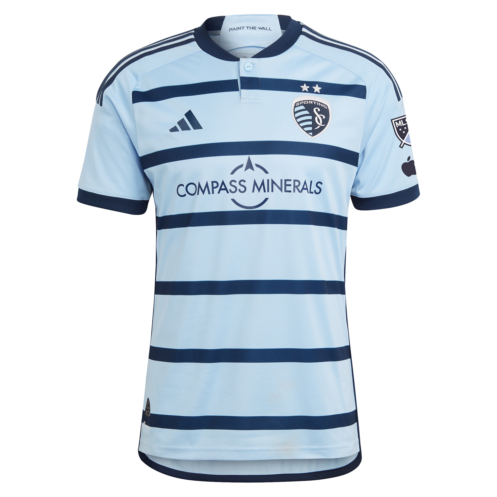 [SJH] Sporting Kansas City 2023 Hoops 4.0 Authentic Jersey - Light Blue