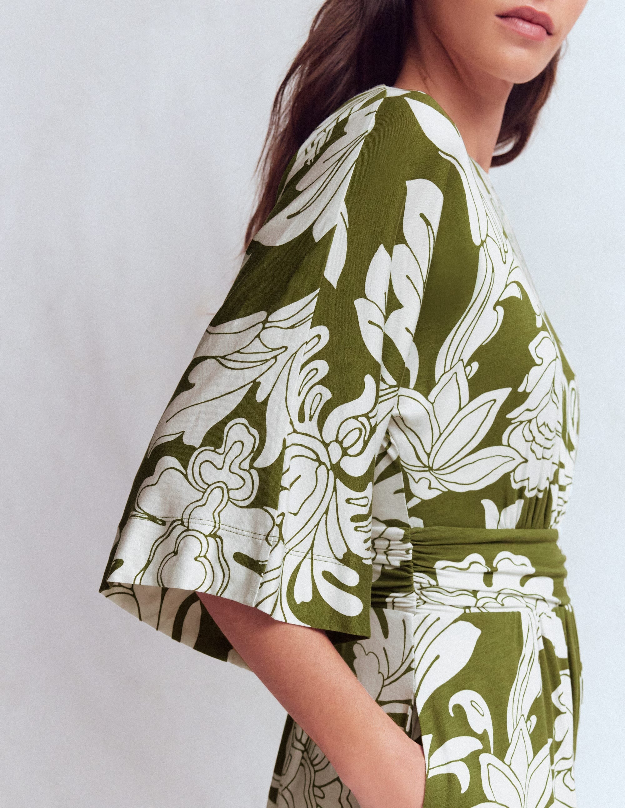 Imelda Kimono Jersey Dress