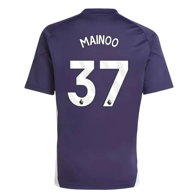 Premium Quality Football Man Utd Training Jersey Aurora Plum Kids ...