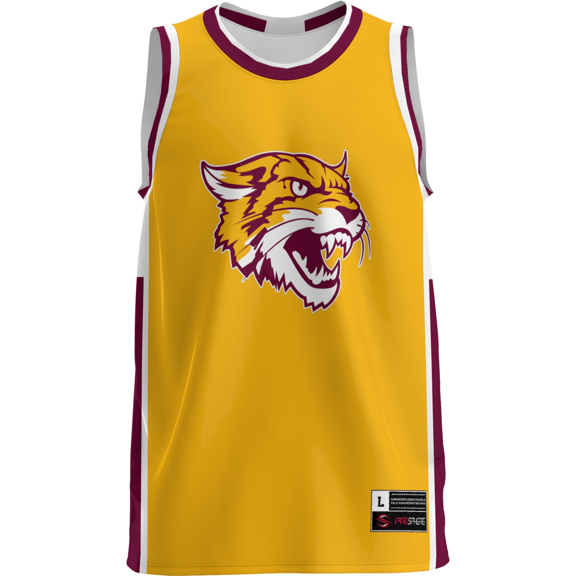 [DDG] Bethune-Cookman Wildcats GameDay Greats Lightweight Basketball Jersey - Maroon