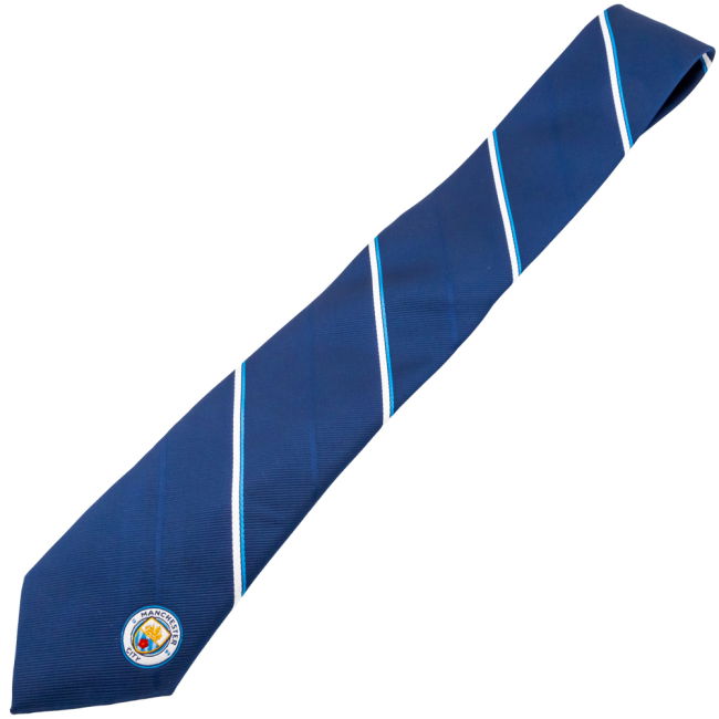 Manchester City FC Stripe Tie (Fan Favorite)