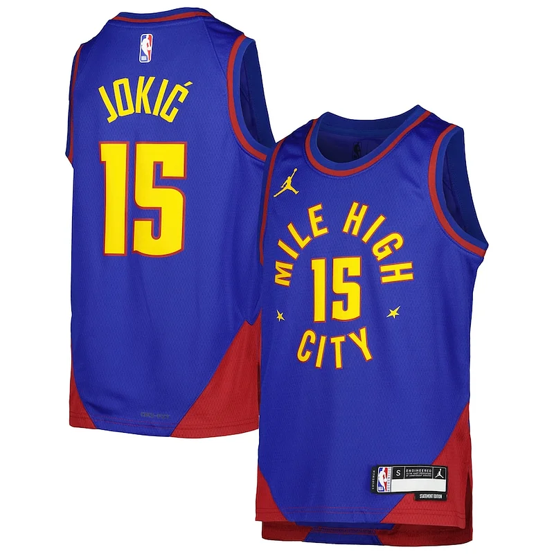 Nikola Jokic DEN Official Jersey - Great Value - Licensed Product