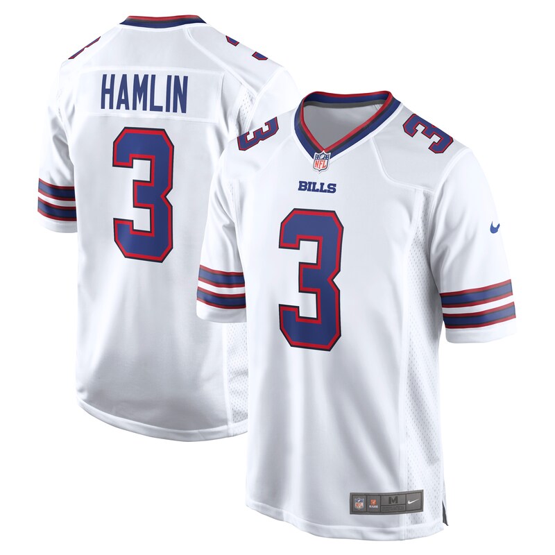 None Damar Hamlin BUF Bills Powerful Official Jersey for NFL Fans