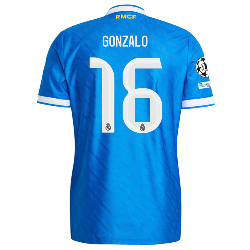 Real Madrid Real 2025-2026 UCL Third Jersey – Authentic Shirt