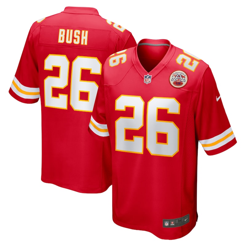 None Deon Bush Kansas City Chiefs Budget-Friendly Authentic Jersey