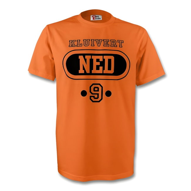 Patrick Kluivert Holland Ned T-shirt (orange)
