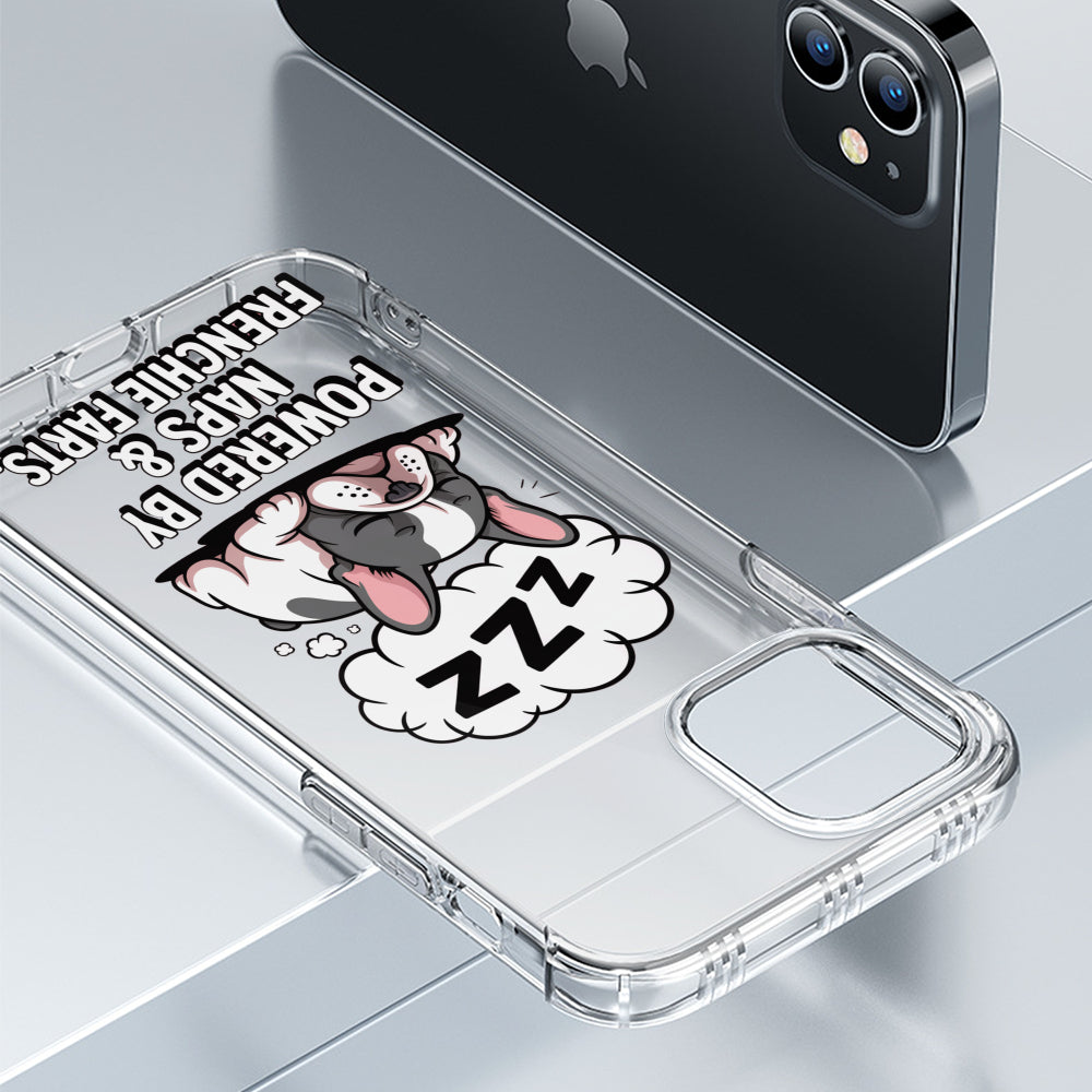 French Bulldog Lily Clear Silicone Phone Case For Iphone, Samsung &