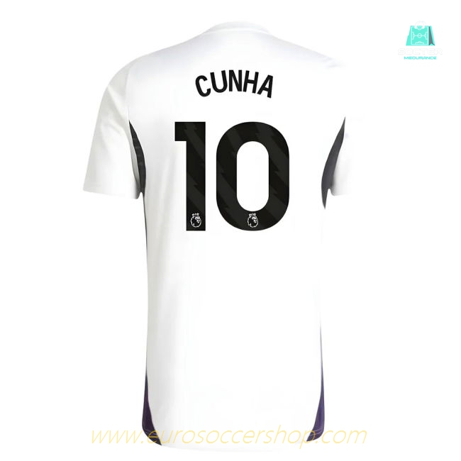 2025-2026 Man Utd Training Jersey (White) (Cunha 10)