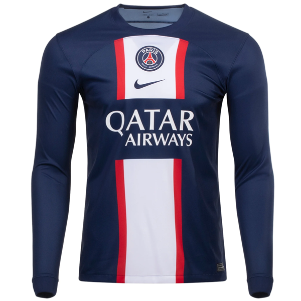 Paris Saint‑Germain FC Sleeve 2022-2023 UCL Home Jersey – Authentic Shirt