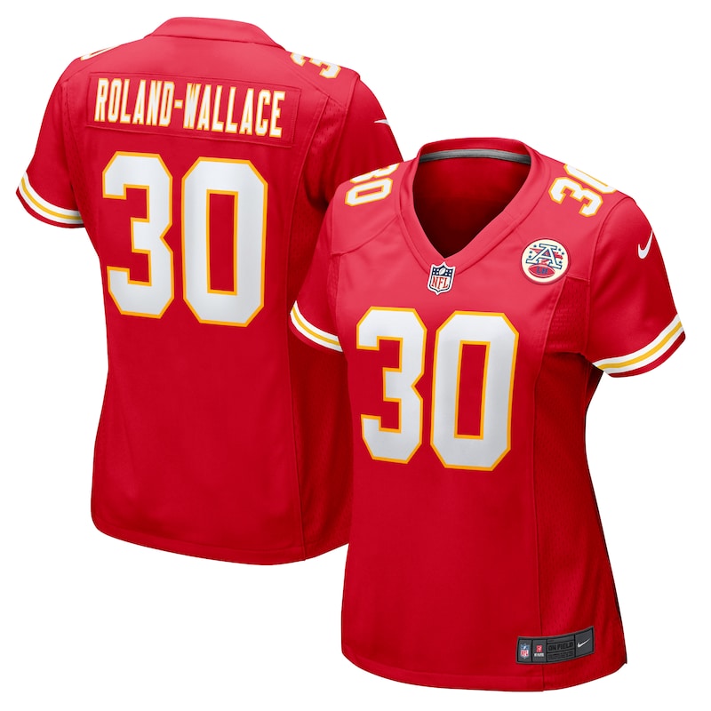 None Chris Roland-Wallace Champion KC Chiefs Affordable Jersey