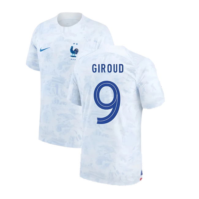 Authentic Replica France Away Supporter Shirt for Adults