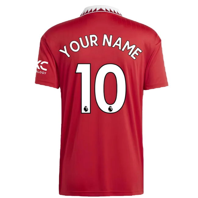 2022-20 Man Utd high quality Home Shirt - Adults | authentic