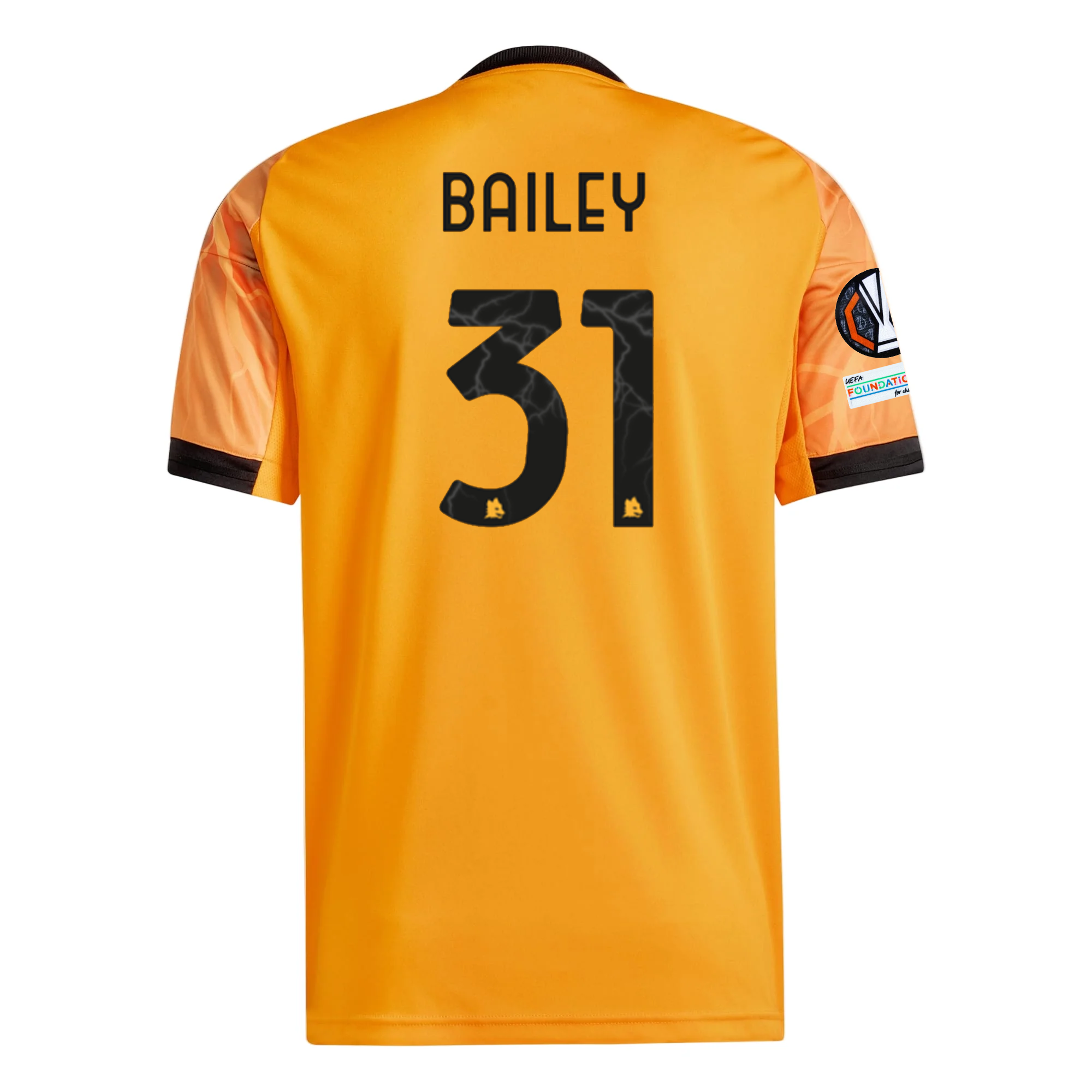 AS Roma Bailey 2025-2026 UEL Away Jersey – Authentic Shirt