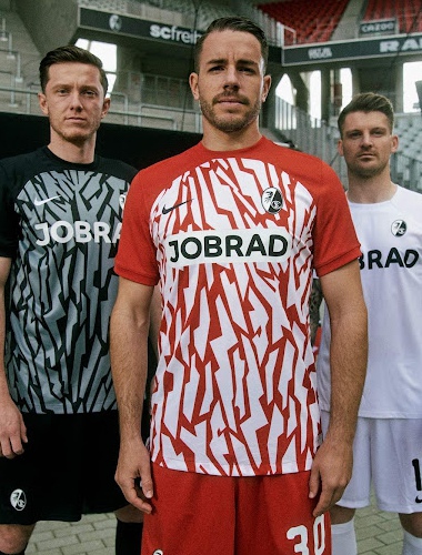 [VFJ] SC Freiburg Home, Kits Released 23 24 Away Third Apparel &