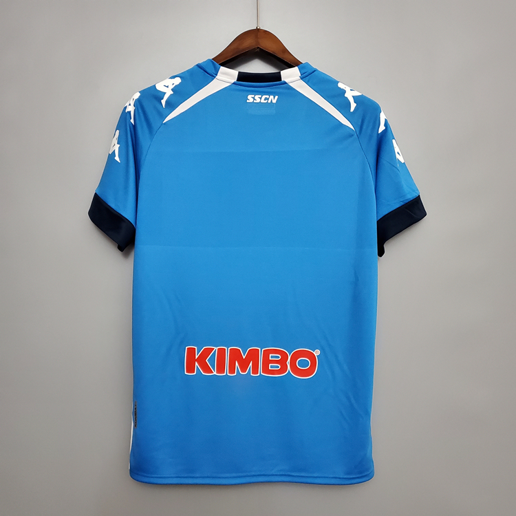 Match Quality Napoli 20-21 Home Blue Soccer Shirt Jersey