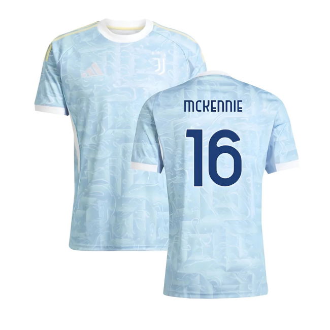2025-2026 Juve Away Shirt (McKennie 16) Quick Dry UV Protection