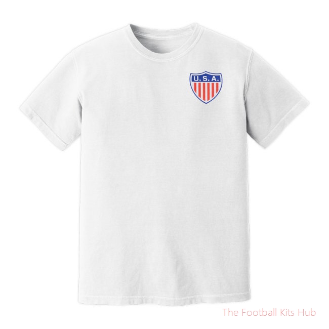 USA National Team Embroidered Tee (White)