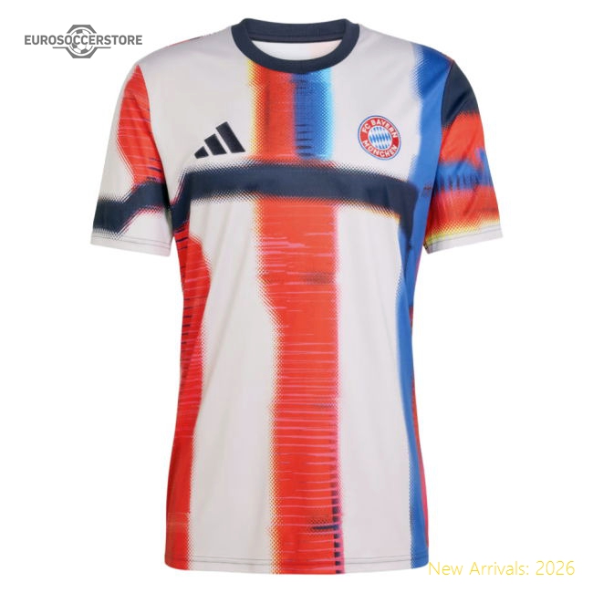 2025-2026 Bayern Munich Pre-match Shirt (noble Ink) - Fan Design