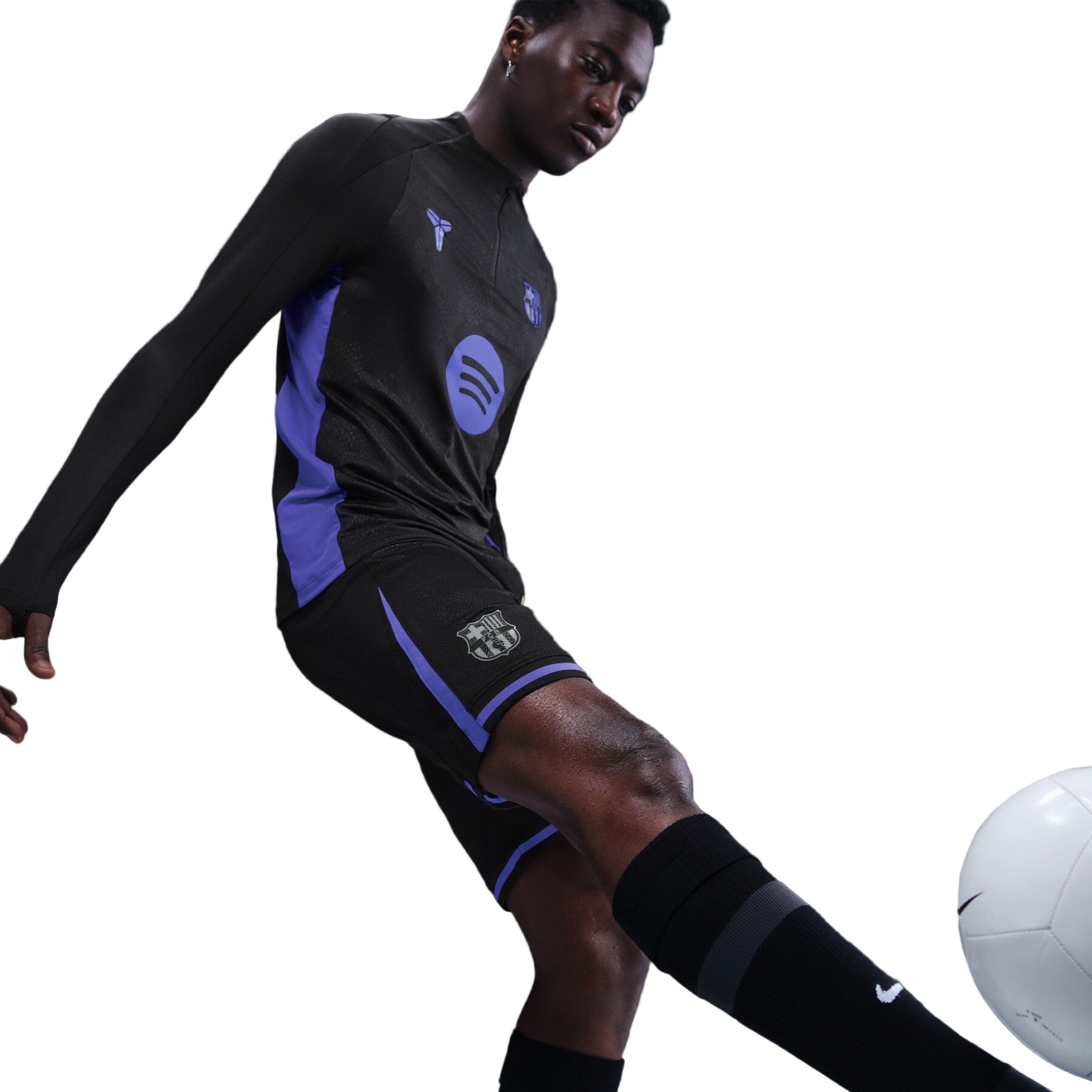 Barcelona Grey) 2025-2026 UCL Away Jersey – Authentic Shirt