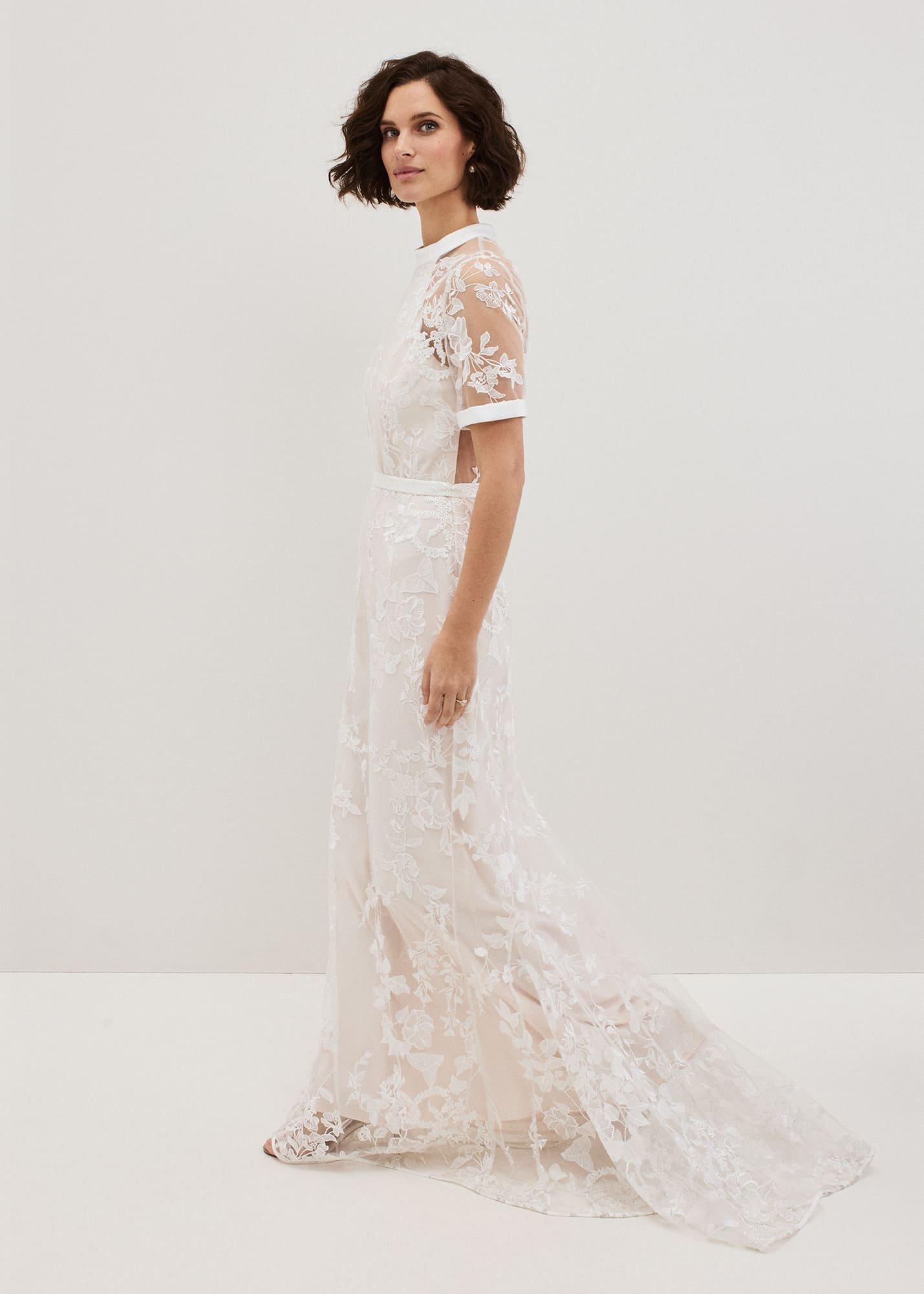 Poppy Embroidered Wedding Dress