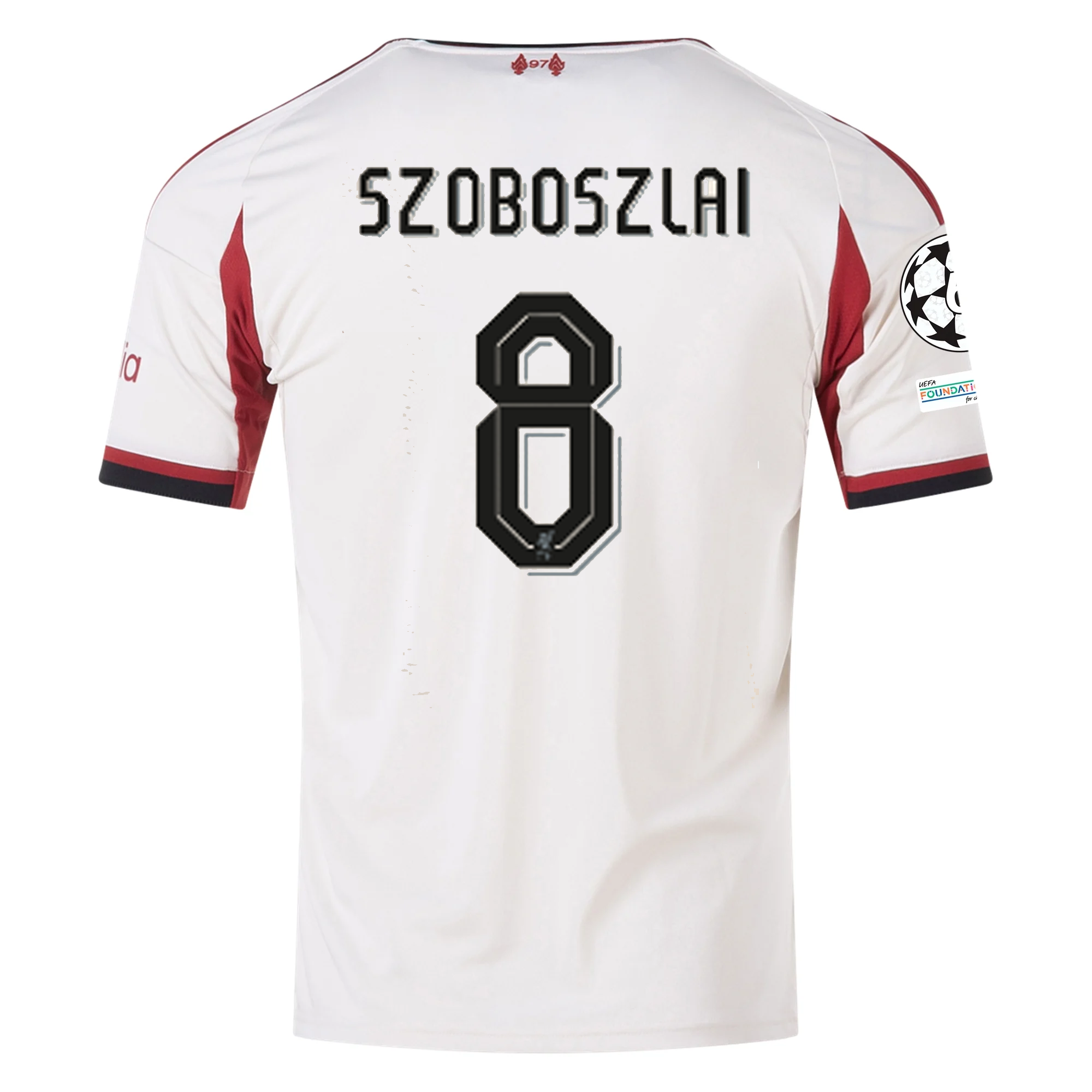 Liverpool Szoboszlai 2025-2026 UCL Away Jersey – Authentic Shirt