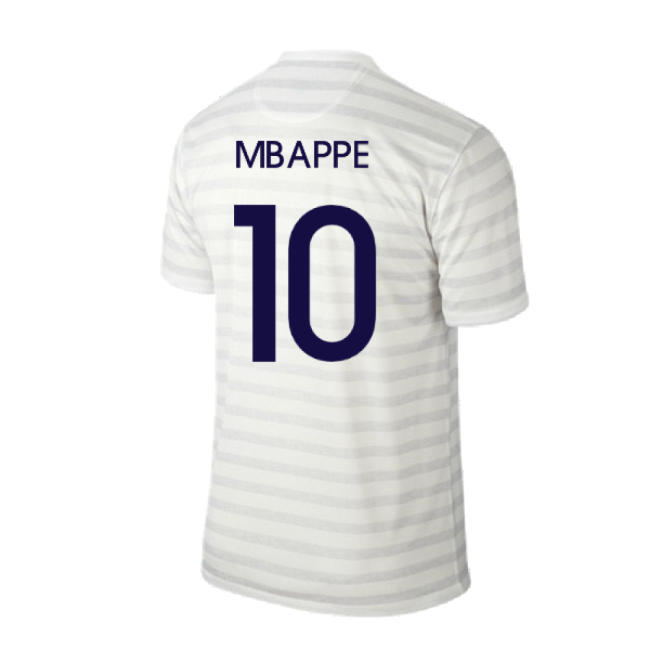 Mbappe 10 France Football Team Unique Item Away Unique Shirt
