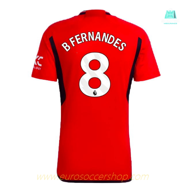 2023-2024 Man Utd Home Shirt (B Fernandes 8)
