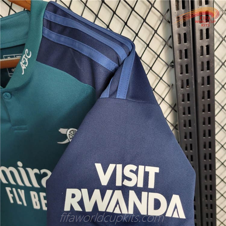 Arsenal 23-24 Third Dark Green Football Kit