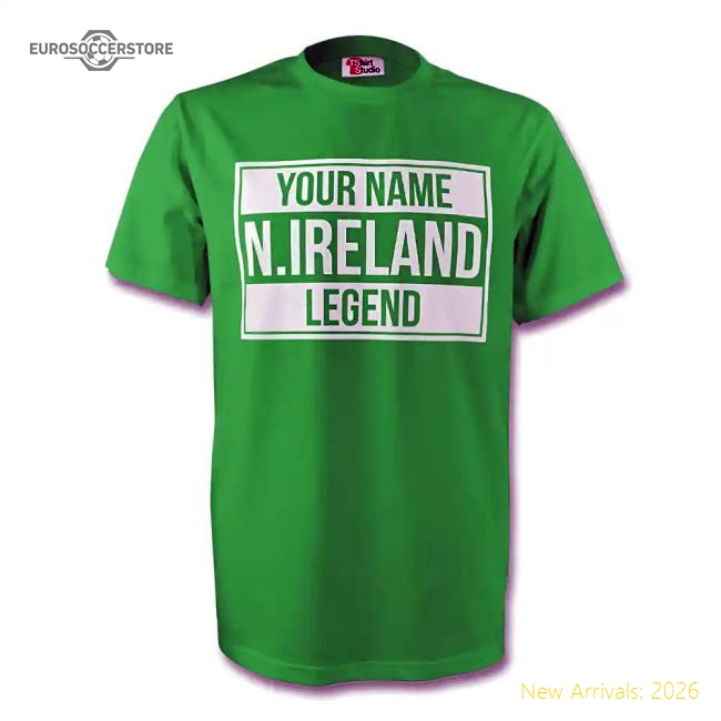 Your Name Northern Ireland Legend Tee (green)