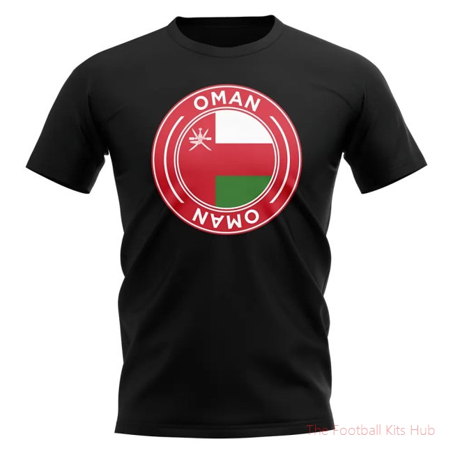 Oman Football Badge T-Shirt (Back)