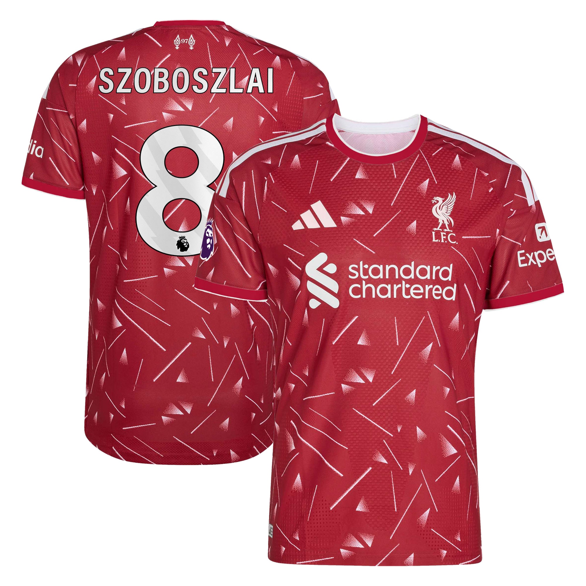 [LK] Women's Dominik Szoboszlai Liverpool 2026/27 Home On-Field Authentic Jersey - Red