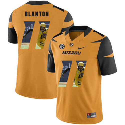 Men's None Gold 2024 authentic Kendall Blanton #11 breathable Jersey