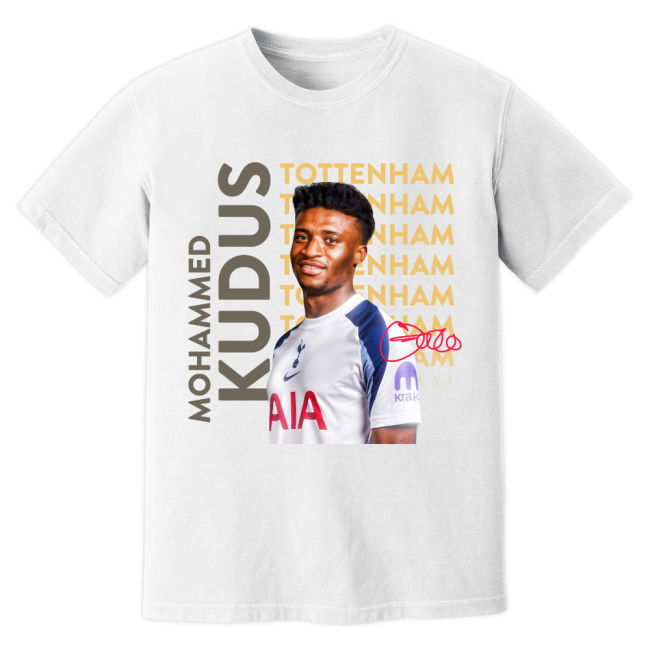 2025-2026 Tottenham Shirt (White) | Match Day | Premium Quality