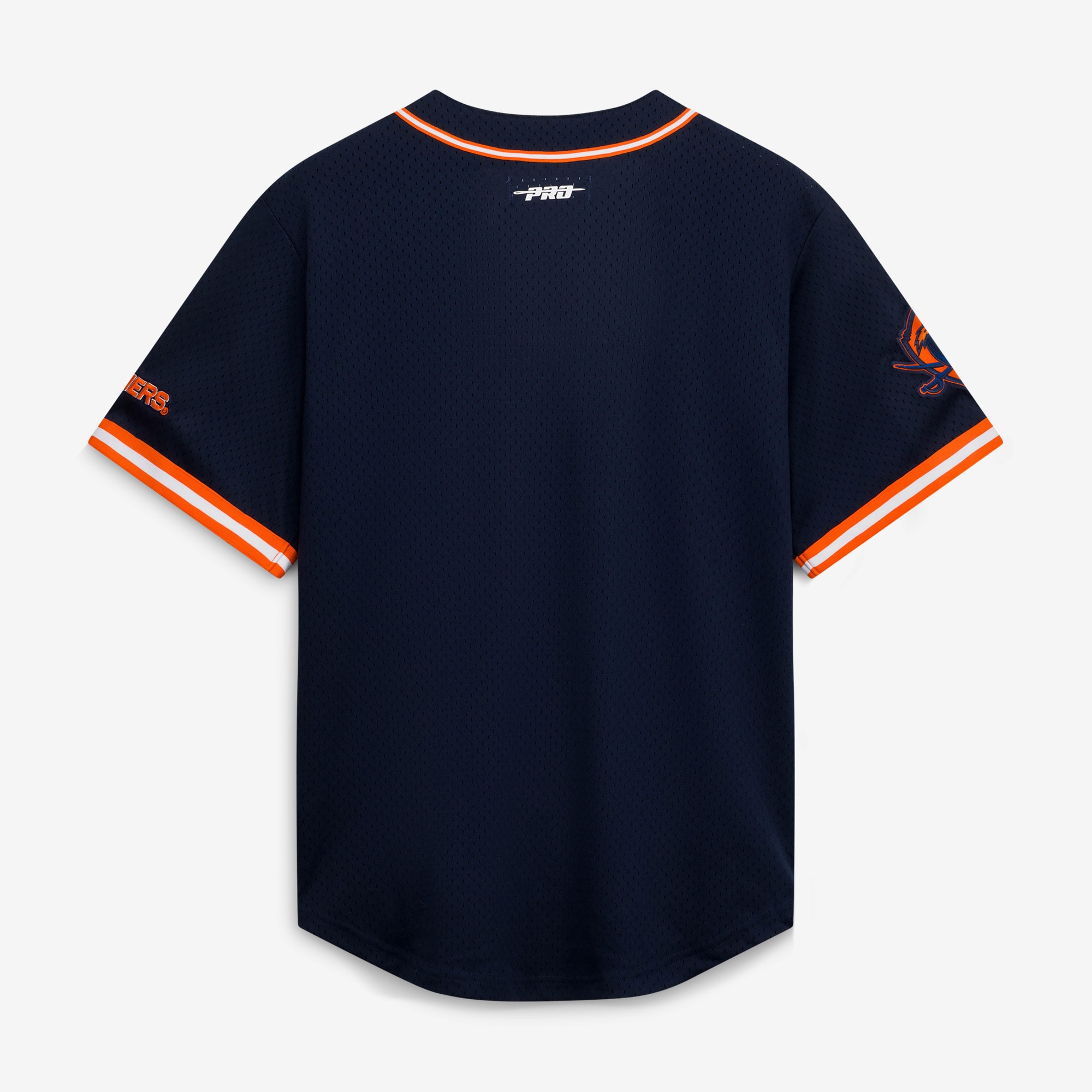 [NJP] Virginia Cavaliers Pro Standard Mesh Full-Button Replica Baseball Jersey - Navy