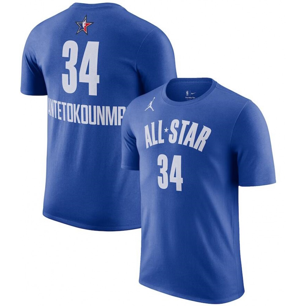 Premium Giannis Antetokounmpo34 Blue Jersey - Game Day Essential