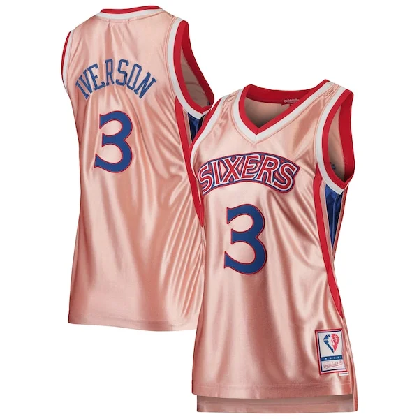 Allen Iverson PHI Durable Basketball Jersey - Team Colors