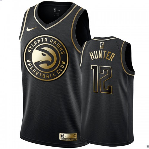 DEN Black Nike A. Hawks #12 NBA Jersey Game Day Wear Premium Quality